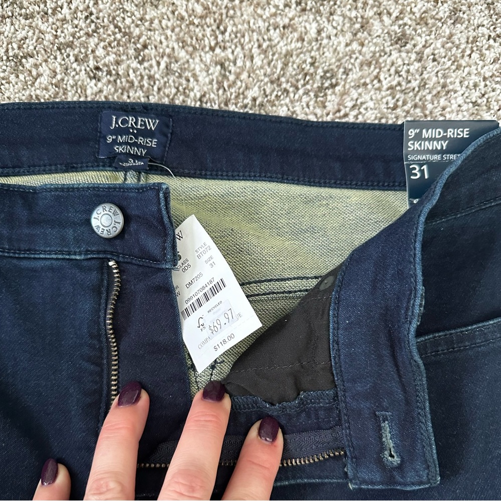 J Crew Mid Rise Jeans - Picture 3 of 3